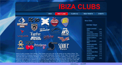 Desktop Screenshot of ibiza-clubs.net