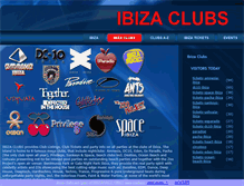 Tablet Screenshot of ibiza-clubs.net
